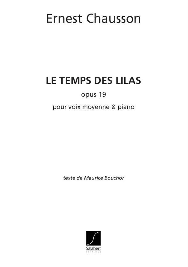 Temps Des Lilas